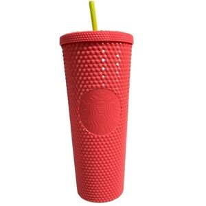 Starbucks Summer 2022 Bling Studded Dragon Fruit Venti 24 oz Tumbler